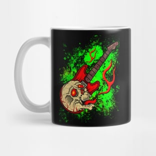 Skull guitar Mug